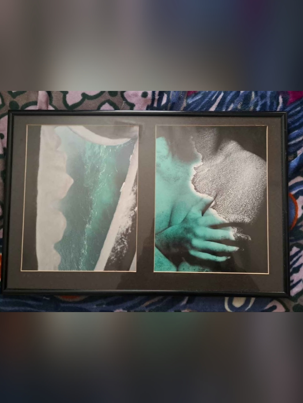 Framed Dual-Paneled Art Print 11x17